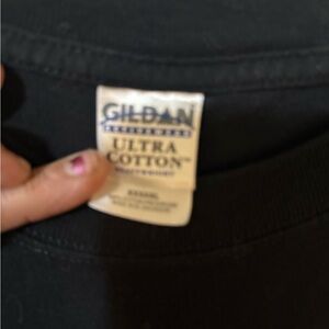 Gildan Black Ultra Cotton Tee